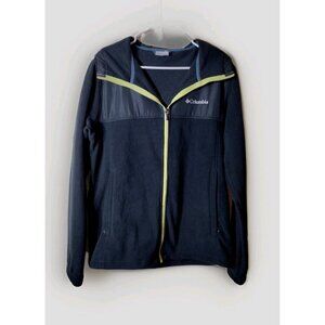 Columbia Jacket Mens Medium Hooded Full Zip Pockets